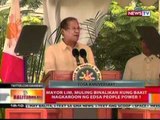 BT: Pangulong Aquino, nag-alay ng   bulaklak sa Monumento ng inang si   Cory Aquino