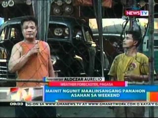 NTG: Mainit ngunit maalinsangang panahon, asahan sa weekend (022412)