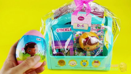 Big Baby Bum Bum Surprise Egg Caddy! Doc McStuffins Edition!