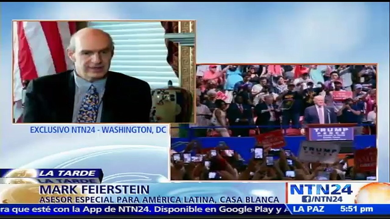 Asesor de la Casa Blanca para América Latina explica ara NTN24 las razones que llevaron a derogar la Ley de Ajuste Cubano