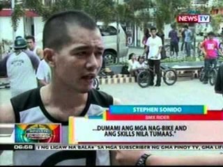 BP: 80 bikers, nagpakitang gilas sa   BMX tournament sa Davao