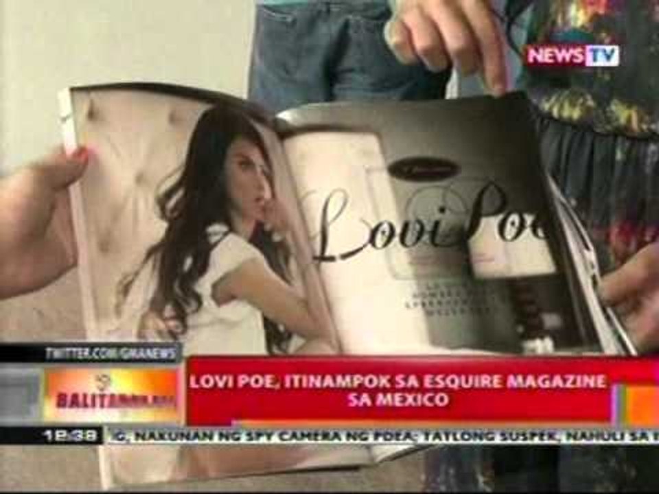 BT: Lovi Poe, itinampok sa Esquire   Magazine sa Mexico