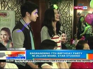 NTG: Engrandeng 7th birthday party ni Jillian Ward, star-studded (022712)