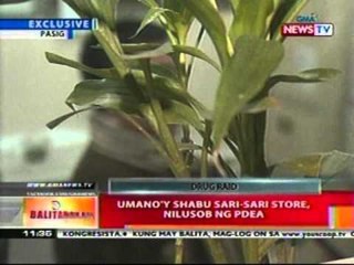 BT:  Umano'y shabu sari-sari store sa   Pasig, nilusob ng PDEA
