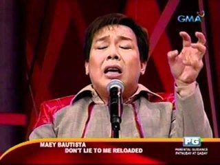 SC: Maey Bautista, don't lie to   me reloaded
