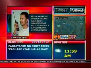 DB: Mga kaanak ng OFW na nasawi   sa Jeddah, nakatanggap ng tulong   mula sa gobyerno ayon sa OWWA