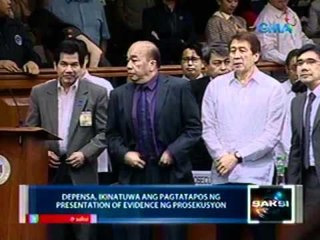 Saksi: Prosekusyon, tinapos na ang pagpeperesenta ng ebidensya sa Impeachment Trial