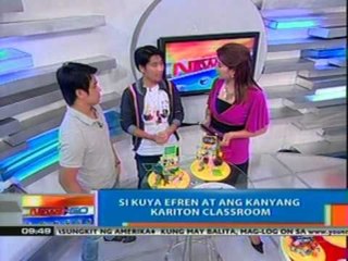 NTG: Si Efren Peñaflorida, Jr. at ang kanyang Kariton classroom (030112)