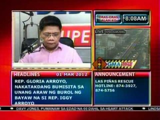 DB: Seguridad sa 1 araw ng pre-trial ng Ramgen murder case, tiniyak ng Parañaque Police (030112)