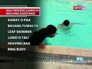 OC: Mga maaring gawin para masagip ang isang taong nalulunod