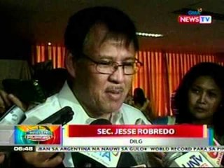 BP: Gov. Uy: Ilang lokal na opisyal, may   kapabayaan kaya nangyari ang   landslide sa ComVal