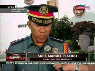 QRT: Ikatlong suspek sa pagpatay kay   Penaranda, hawak na ng otoridad