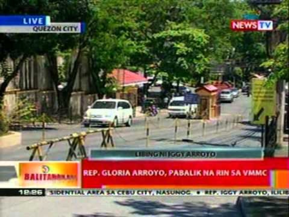 BT: Labi ni Rep. Iggy Arroyo, dadalhin na sa Manila North Cemetery