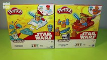 STAR WARS Play Doh Can-Heads w/ Luke Skywalker, R2-D2 & Snowtrooper Playdo Video