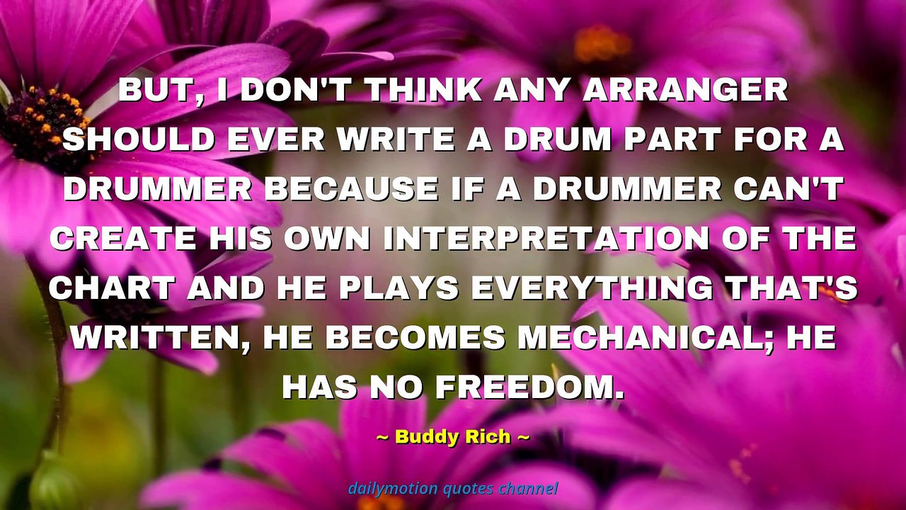 Buddy Rich Quotes #1