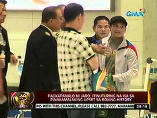 24 Oras: WBC Flyweight Champion   Sonny Boy Jaro, balik-bansa na