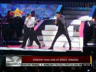 24oras: Concert nina Jose at   Wally, dinagsa