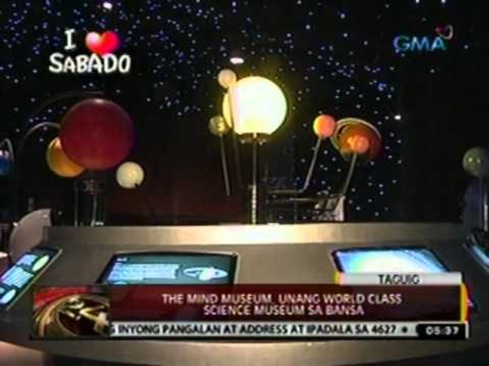 24oras: The mind museum, unang   world class science museum sa   bansa