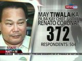 SONA: Sen. Santiago, binatikos   ang survey ng mga estudyante ng   UP kaugnay kay CJ Corona