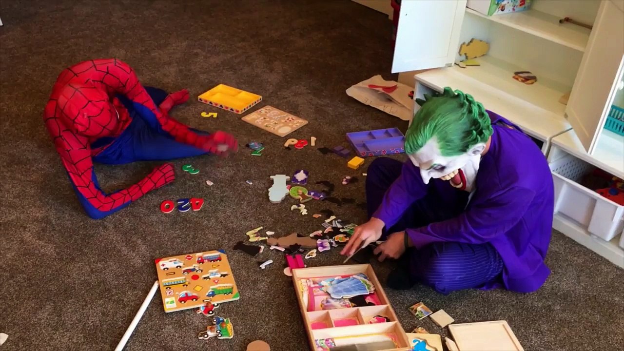 SuperHero Bad Baby Victoria Vacuum Attacks Annabelle & Crybaby Daddy Toy Freaks Babies