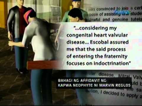 Antipolo Police at pamilya Reglos, binigyan ng NBI ng Affidavit ng Neophyte ng Lambda Rho Beta