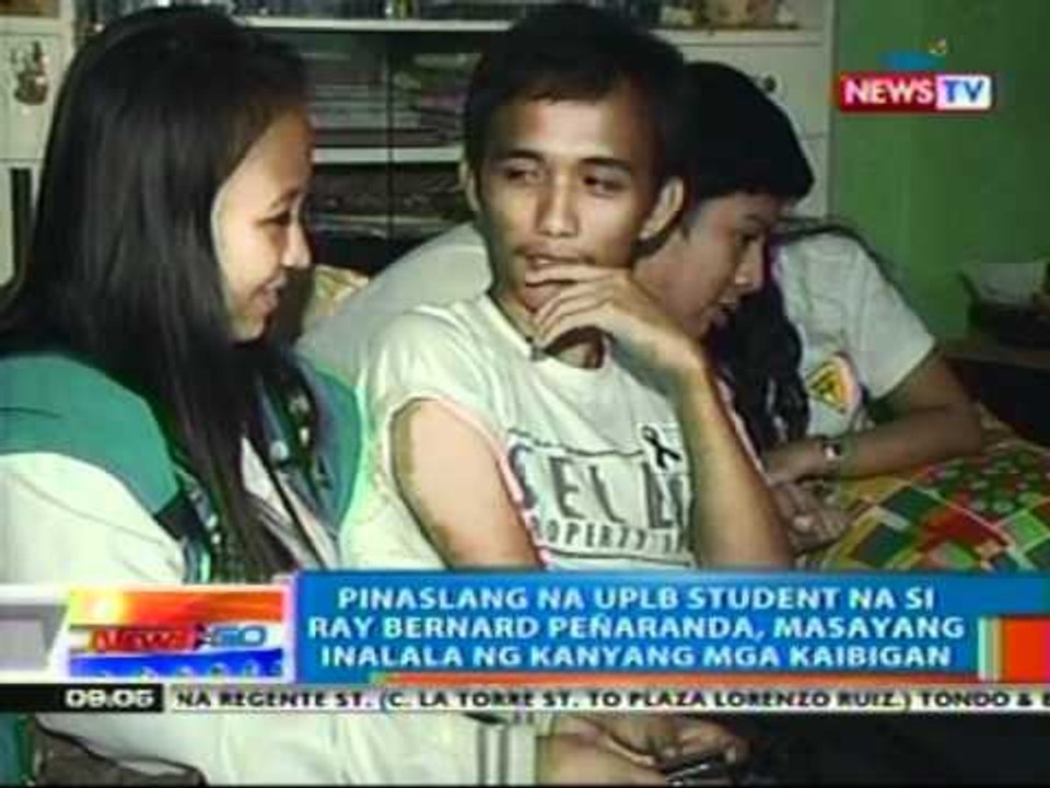 NTG: Pinaslang na si Ray Bernard Peñaranda, masayang inalala ng kanyang mga kaibigan (030612)