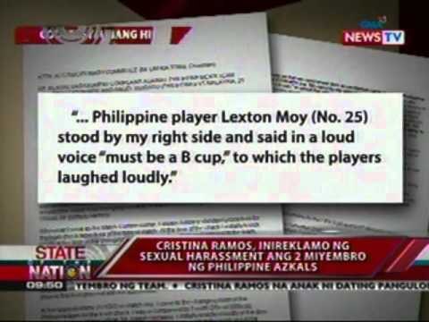 Cristina Ramos, inireklamo ng Sexual Harassment ang 2 miyembro ng Philippine Azkals