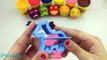 Play and Learn Colours with Play Doh Happy Smiley Laughing Faces with Animal Molds Fun for Kids