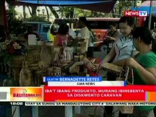 BT: Iba't ibang produkto, murang   ibebenta sa diskwento caravan