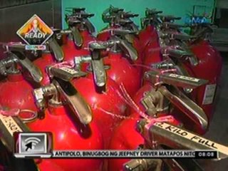 24 Oras: Iba't ibang uri at paraan ng pag-gamit ng Fire Extinguisher