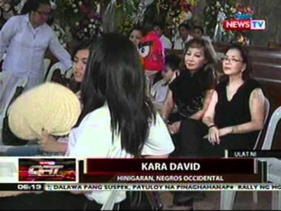 QRT: Pakikiramay para sa naulila ni   Rep. Iggy Arroyo, bumuhos sa   kanyang burol