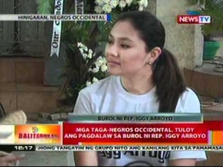 BT: Mga taga-Negros Occidental, tuloy sa pagdalaw sa burol ni Rep. Iggy Arroyo