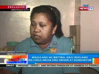 NTG: Isa na namang binatilyo,   binugbog umano ng driver at   konduktor ng isang jeep
