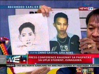 NTL: Presscon kaugnay sa pagpatay sa UPLB student, isinagawa