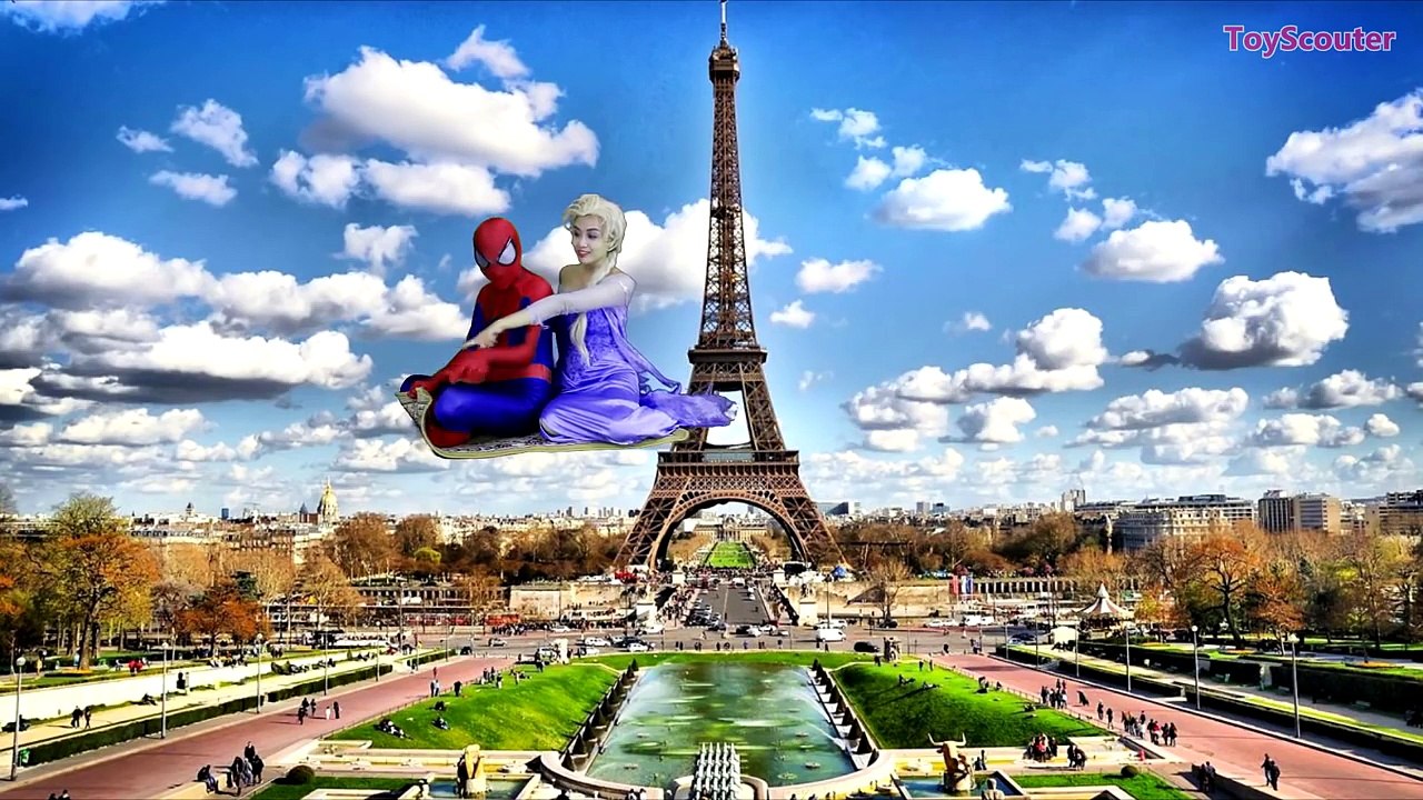 Maleficent Having a Baby with Spiderman! w/ Frozen Elsa, Joker & Doctor Superman in Real Life