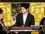 'Glee' star Darren Criss, tumanggap ng donasyong mahigit P1m para sa mga biktima ng bagyong Sendong