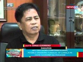 BP: Red tide sa western   Pangasinan, posible umanong   tumagal at lumala pa