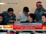 Ikatlong suspek sa pagpatay kay   Ray Bernard Peñaranda, hawak na ng   Laguna Police