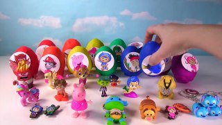 Best Learning Colors Video for Children - 30 Play Doh Toy Surprise Eggs