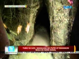 24 Oras: Tubig sa ilog sa Sorsogon, nahaluan ng putik at buhangin mula sa isang bukal