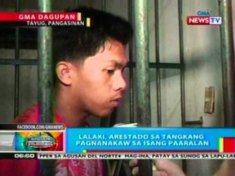 BP: Lalaki, arestado sa tangkang pagnanakaw sa isang paaralan sa Pangasinan