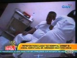 UB: Petisyon para ilagay sa hospital arrest si Andal Ampatuan Sr., diringgin ngayong araw (031212)