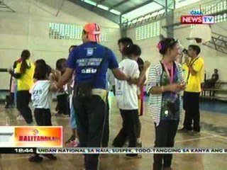 BT:  Visually-impaired na mga bata sa   Pasig, nakilahok sa isang sports   competition