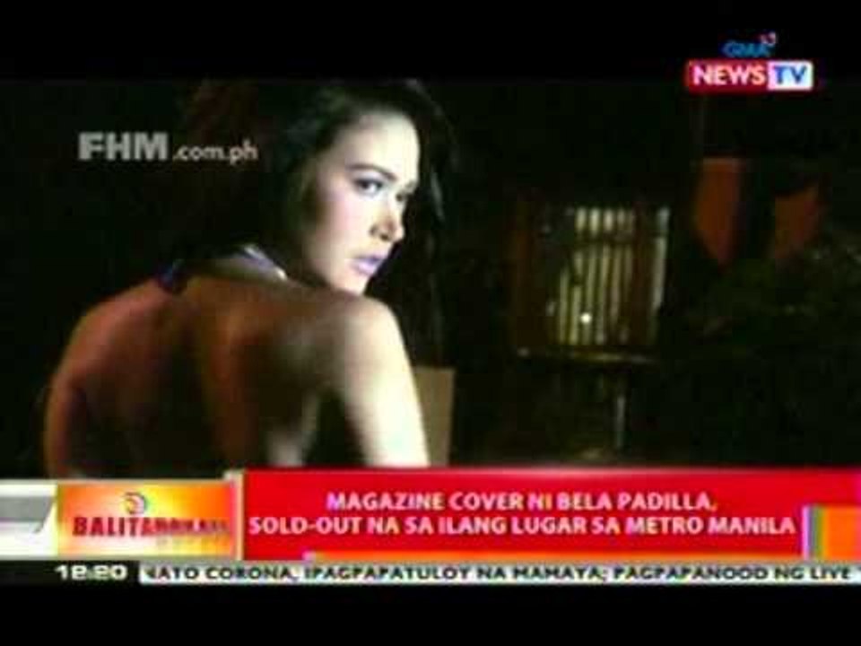BT: Magazine cover ni Bela Padilla, sold-out sa ilang lugar sa Metro Manila
