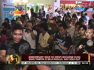 24oras: Anniversary issue ng men's magazine kung saan tampok si Bela Padilla, nag-sold-out