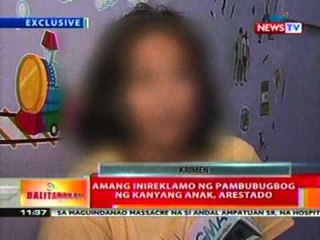 BT: Amang inireklamo ng pambubugbog ng kanyang anak sa Caloocan, arestado