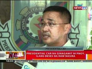 BT: Presidential car na ginagamit ni PNoy, ilang beses na raw nasira