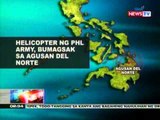 NTL: Helicotper ng PHL Army, bumagsak sa Agusan del Norte