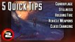 5 Quick Tips - Camo, Stillness, Holding Fire, Vehicle Weapons, Class Changing (PlanetSide 2)