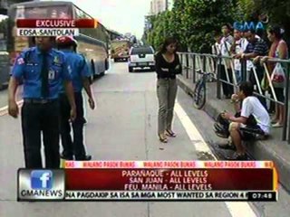 24 Oras: Isang lalaking nagbibisikleta, nabiktima ng hit and run sa EDSA-Santolan